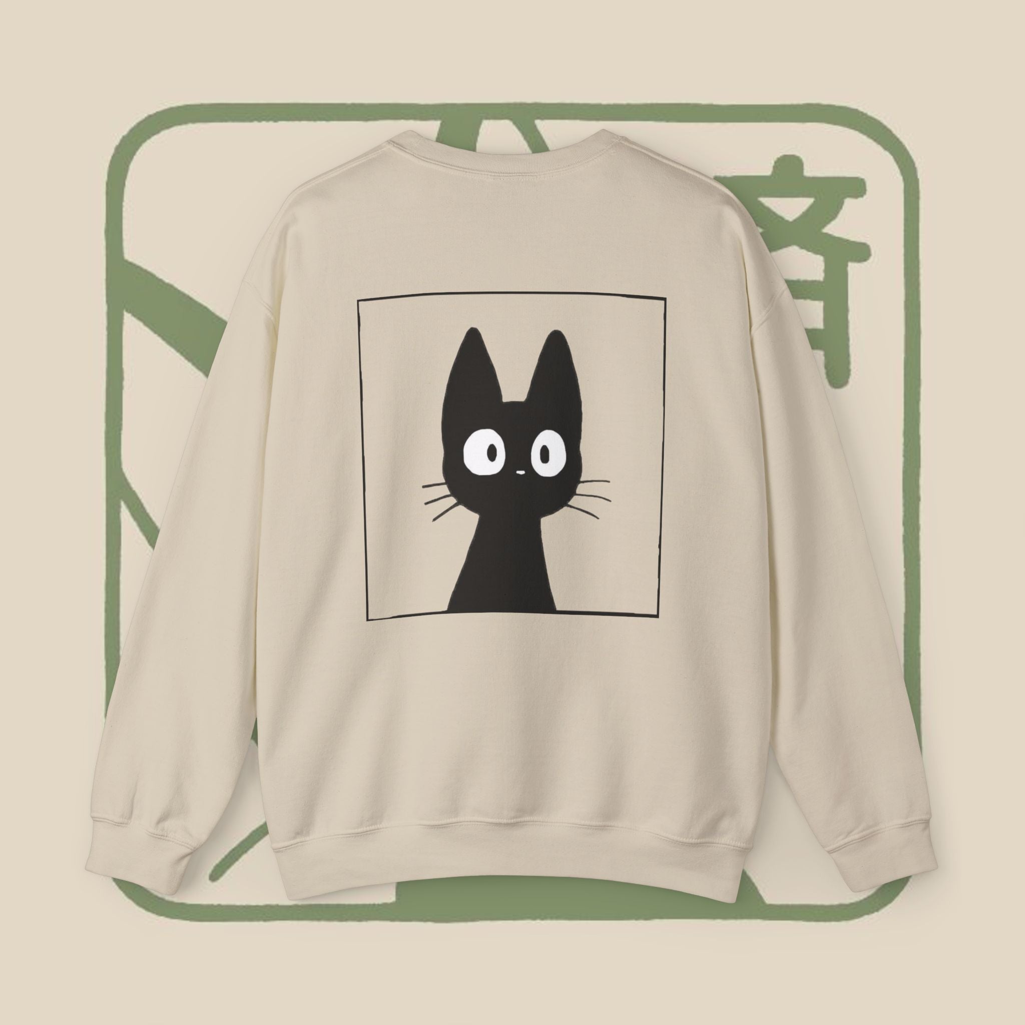 Studio Ghibli Cat Crewneck Sweatshirt