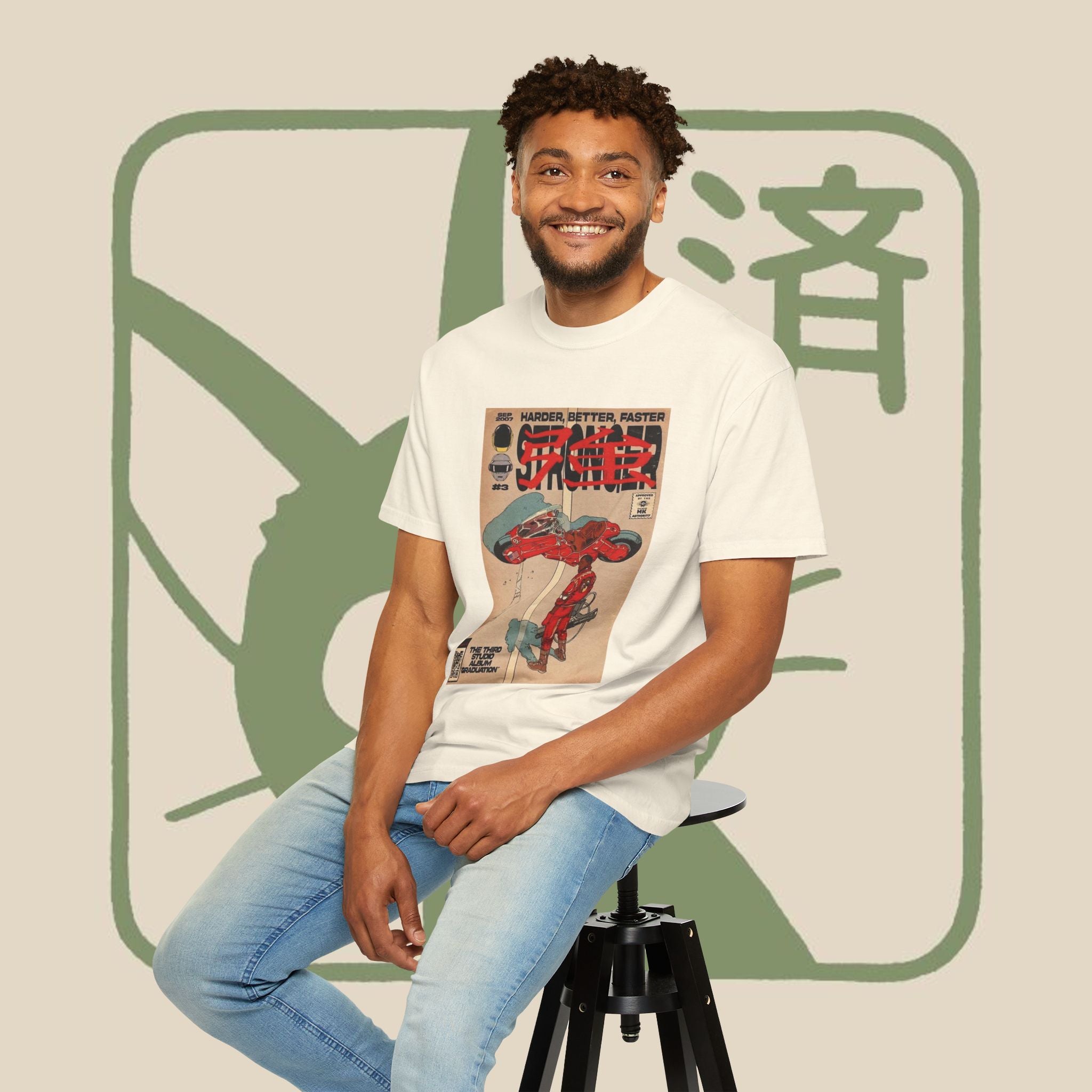 Retro Cyberpunk Akira-Inspired Tee