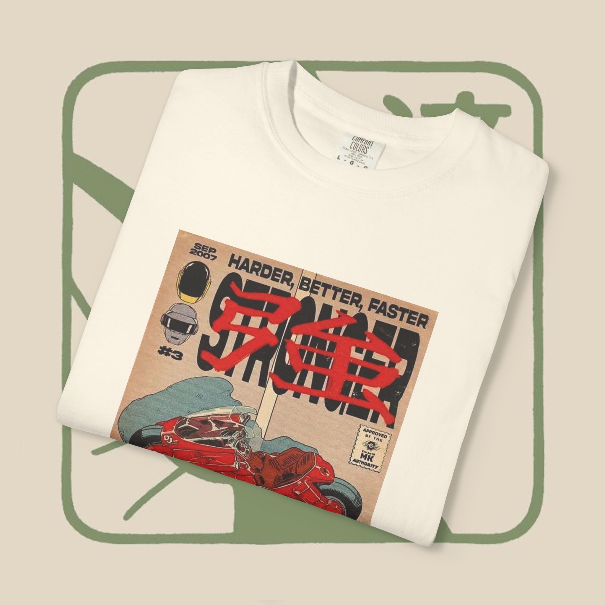 Retro Cyberpunk Akira-Inspired Tee