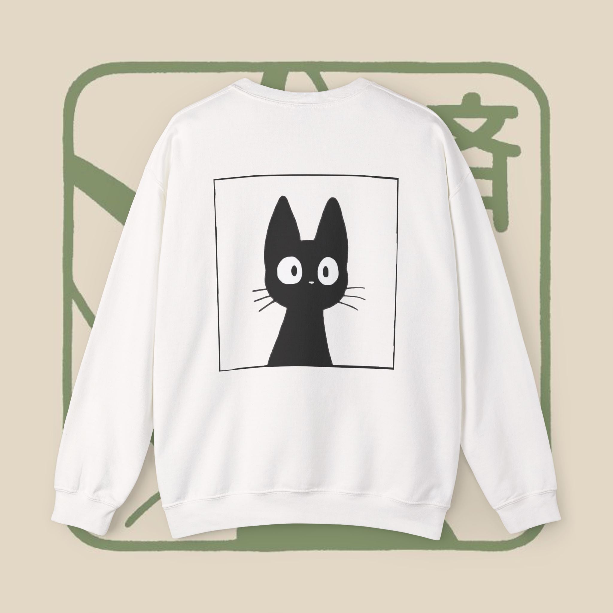 Studio Ghibli Cat Crewneck Sweatshirt
